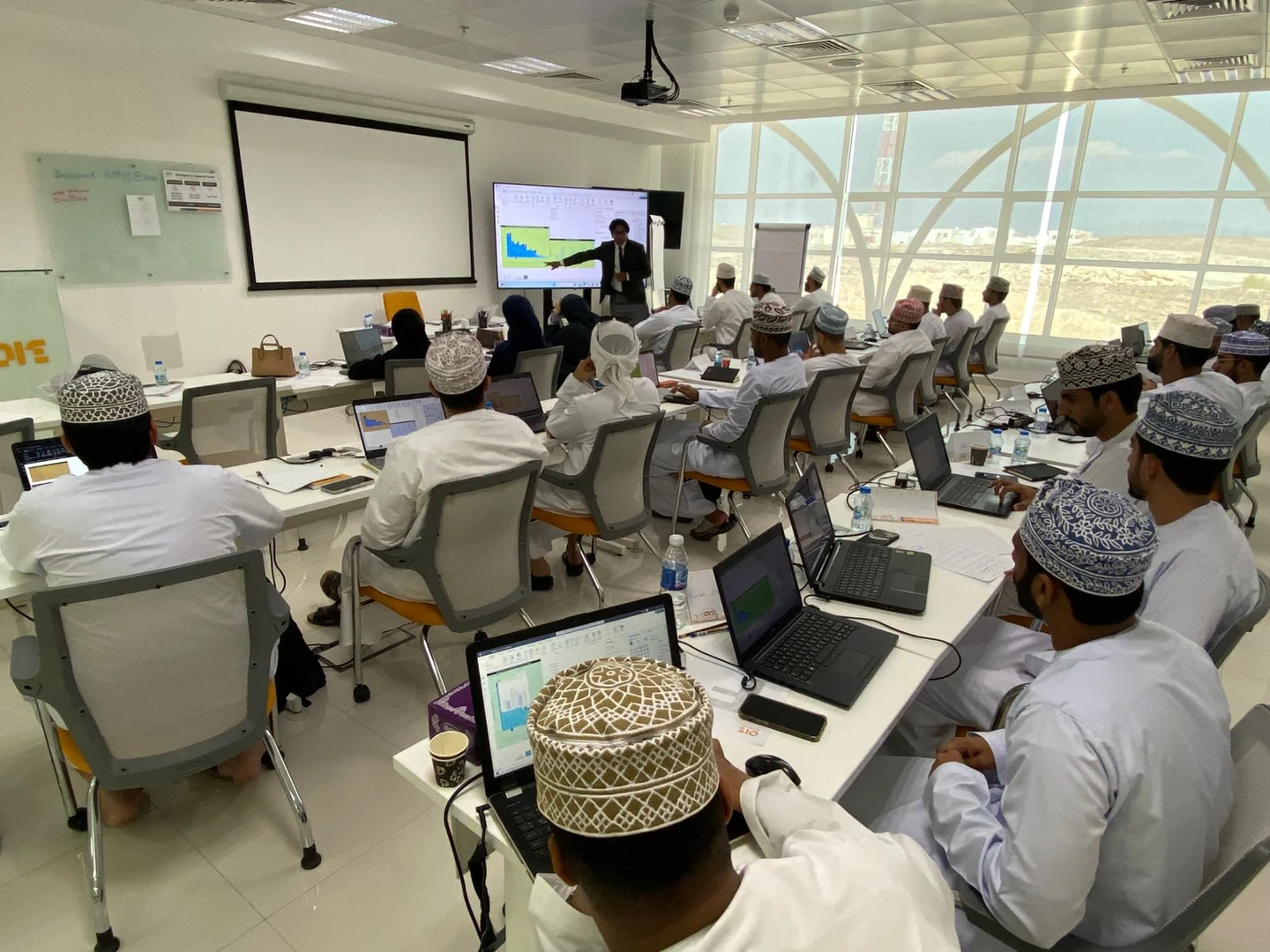 Celebrating the official opening of the Omani Oil and Gas Institute, the first of its kind in the region